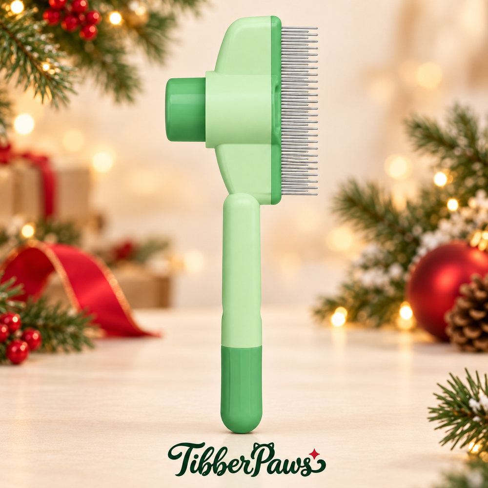 Self-Cleaning Slicker Brush