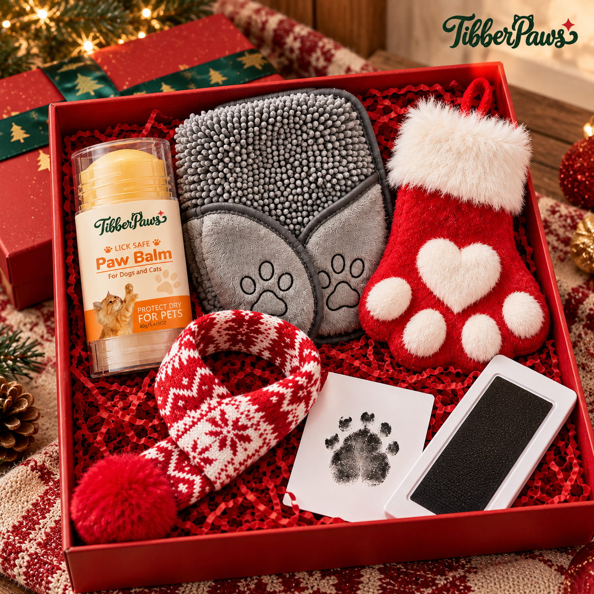 Christmas Dog Gift Box